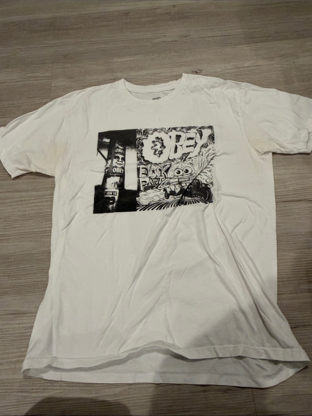 Obey Men’s Short Sleeve Graphic Tee